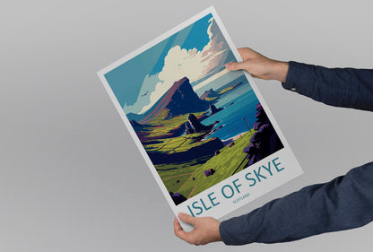 Isle Of Skye Travel Print Wall Art Isle Of Skye Wall Hanging Home Décor Isle Of Skye Gift Art Lovers Scotland Art Lover Gift Isle Of Skye