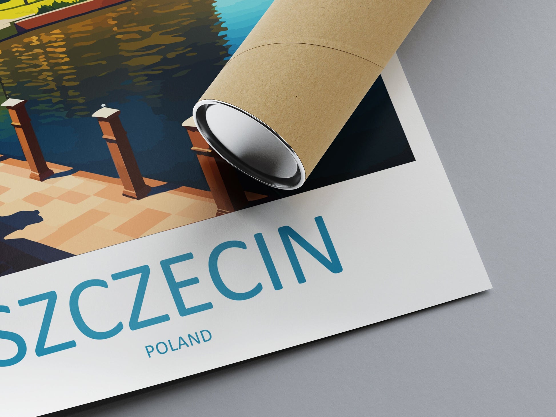 Szczecin Travel Print Wall Art Szczecin Wall Hanging Home Décor Szczecin Gift Art Lovers Poland Art Lover Gift Szczecin Travel Wall Art