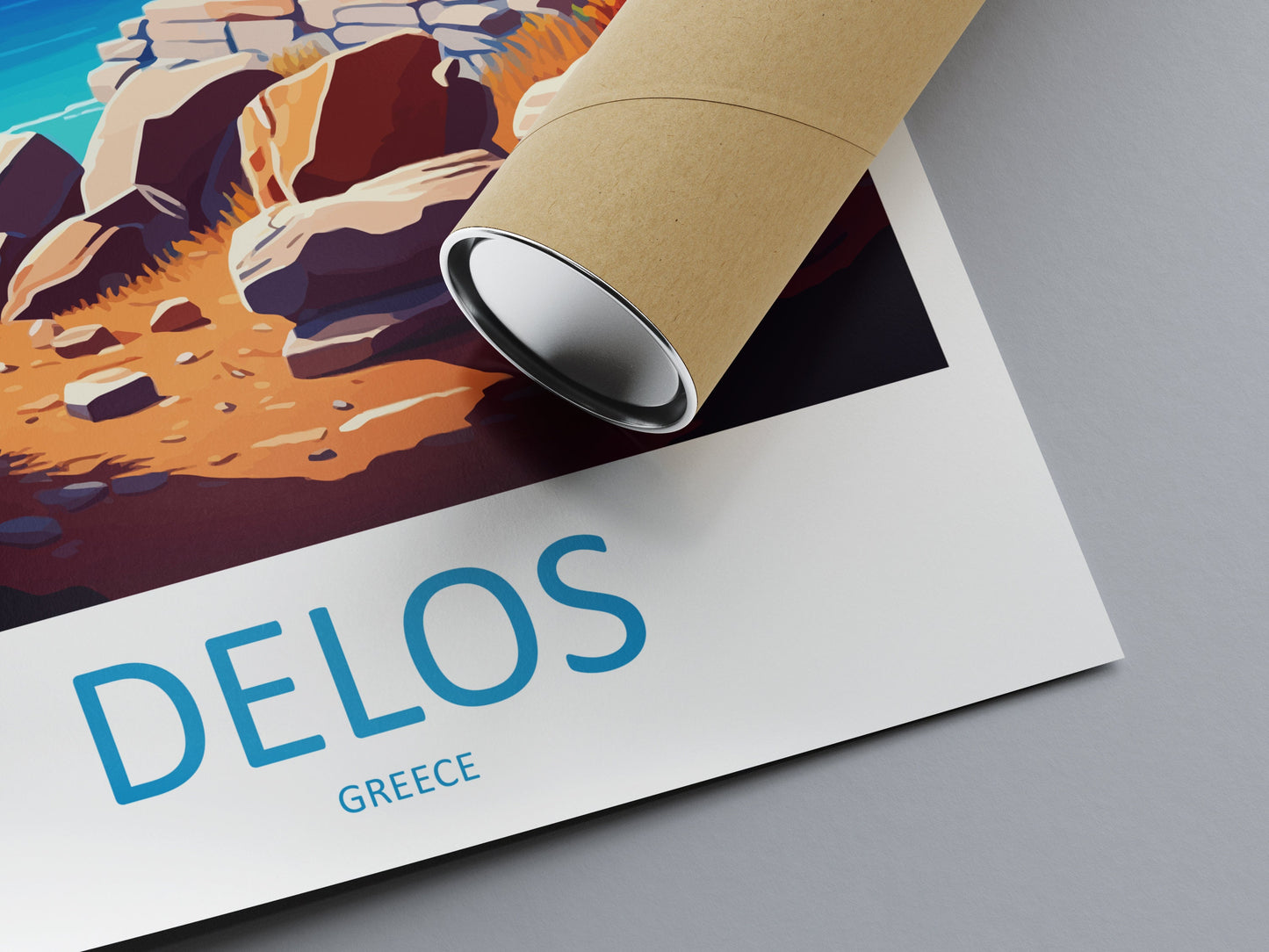 Delos Travel Print Wall Art Delos Greece Wall Hanging Home Decoration Delos Gift Art Lovers Wall Art Print Delos Greece Wall Art