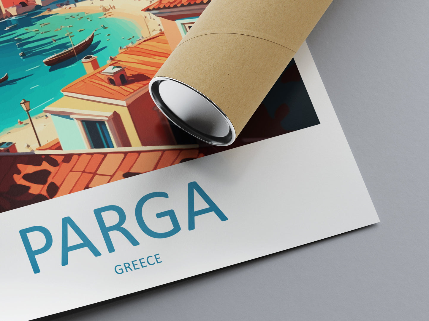 Parga Travel Print Wall Art Parga Greece Wall Hanging Home Decoration Parga Gift Art Lovers Wall Art Print Parga Greece Wall Art