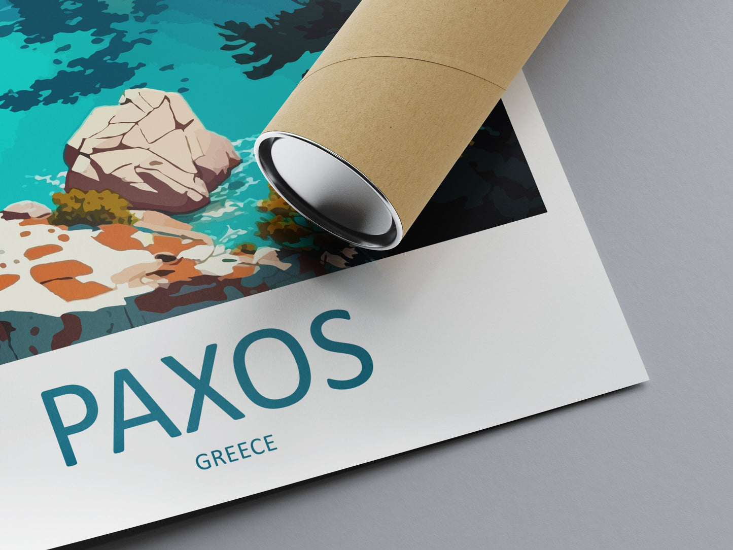 Paxos Travel Print Wall Art Paxos Greece Wall Hanging Home Decoration Paxos Gift Art Lovers Wall Art Print Paxos Greece Wall Art