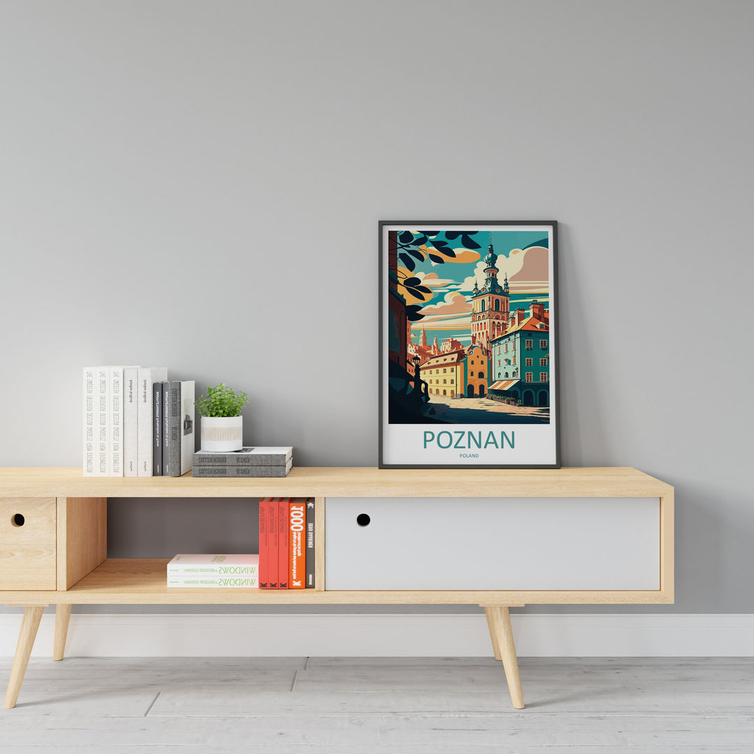 Poznan Print Poznan Home Decor European City Art Print Poznan Wall Art for Poland Enthusiast Gift Wall Hanging Poznan Poland Print Poster