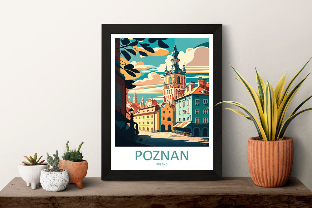 Poznan Print Poznan Home Decor European City Art Print Poznan Wall Art for Poland Enthusiast Gift Wall Hanging Poznan Poland Print Poster