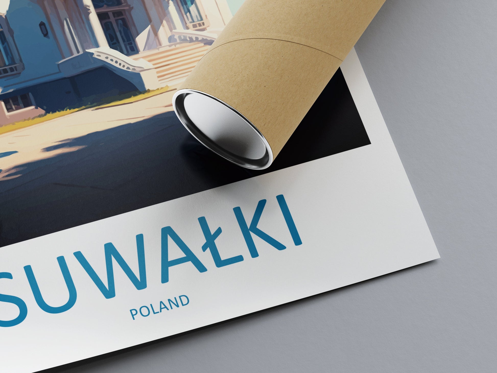 Suwałki Travel Print Wall Art Suwałki Wall Hanging Home Décor Suwałki Gift Art Lovers Poland Art Lover Gift Suwałki Travel Wall Art