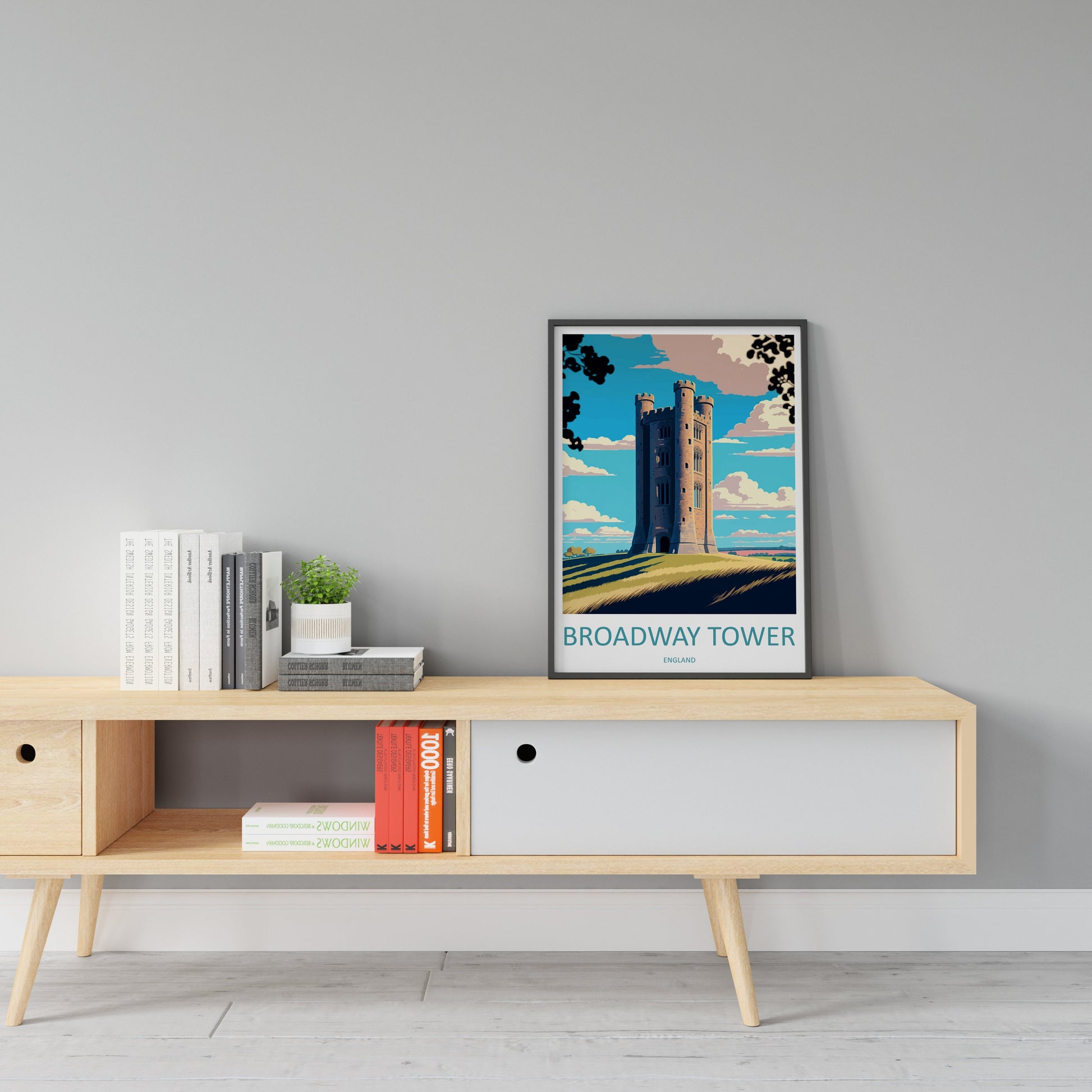Broadway Tower Travel Print Wall Art Broadway Tower Wall Hanging Home Décor Broadway Tower Gift Art Lovers England Art Lover Gift Cotswold