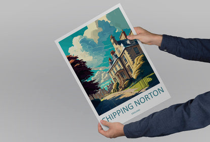Chipping Norton Travel Print Wall Art Chipping Norton Wall Hanging Home Décor Chipping Norton Gift Art Lovers England Art Lover Gift
