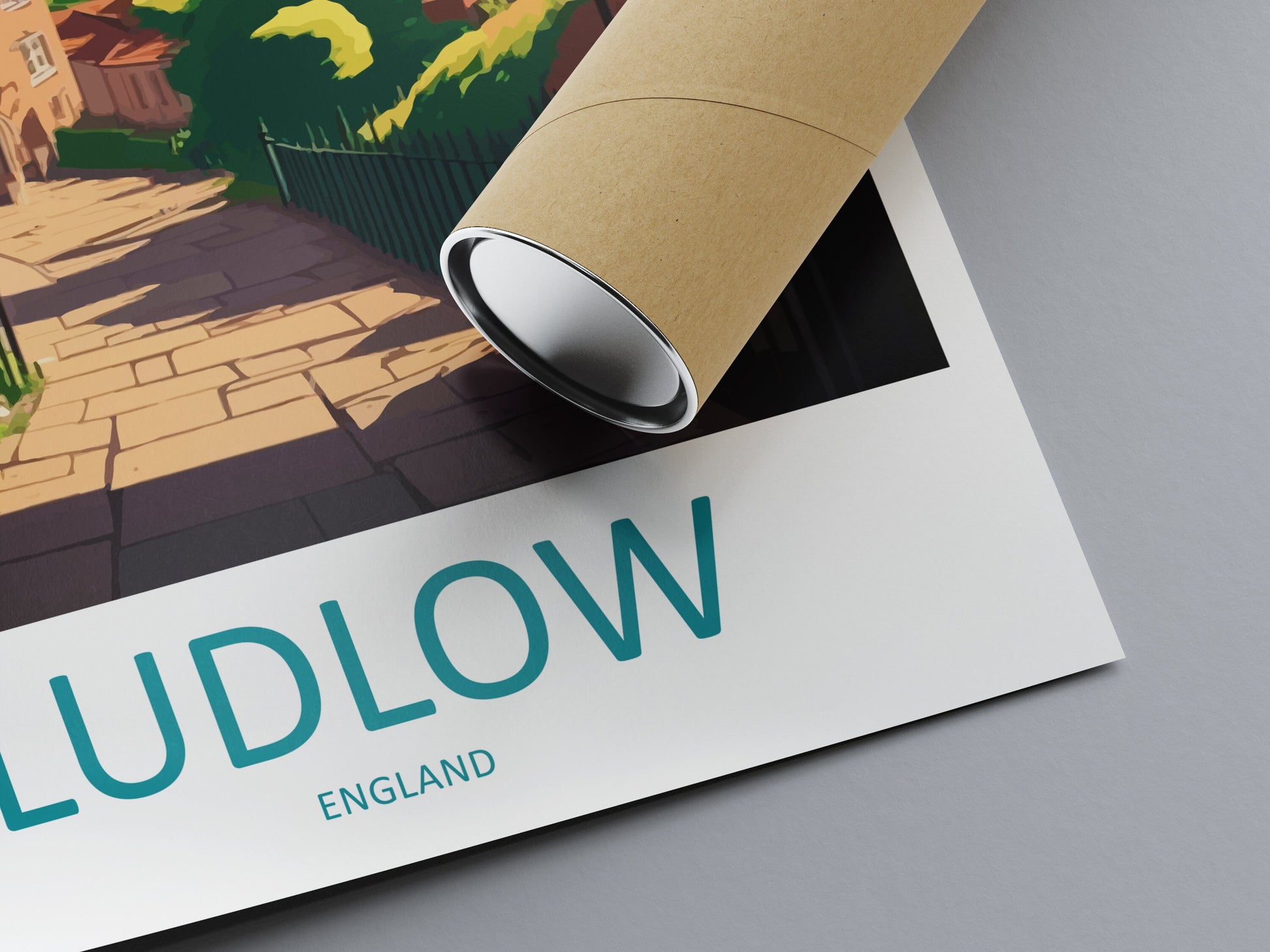 Ludlow Travel Print Wall Art Ludlow Wall Hanging Home Décor Ludlow Gift Art Lovers England Art Lover Gift Ludlow Travel Décor Ludlow Poster