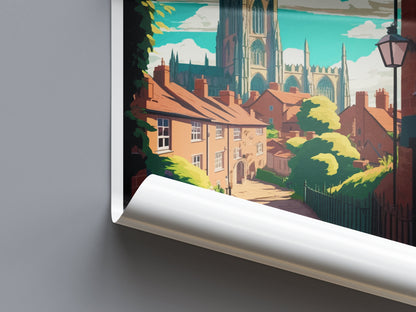 Ludlow Travel Print Wall Art Ludlow Wall Hanging Home Décor Ludlow Gift Art Lovers England Art Lover Gift Ludlow Travel Décor Ludlow Poster
