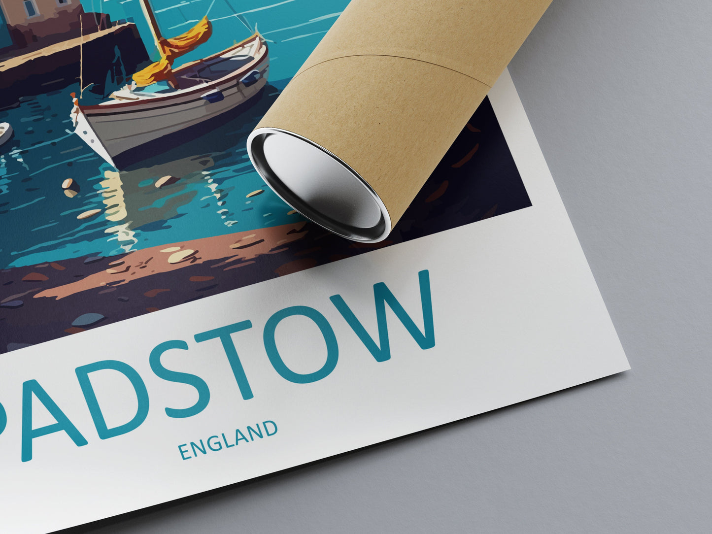 Padstow Travel Print Wall Art Padstow Wall Hanging Home Décor Padstow Gift Art Lovers England Art Lover Gift Padstow Harbour Wall Art