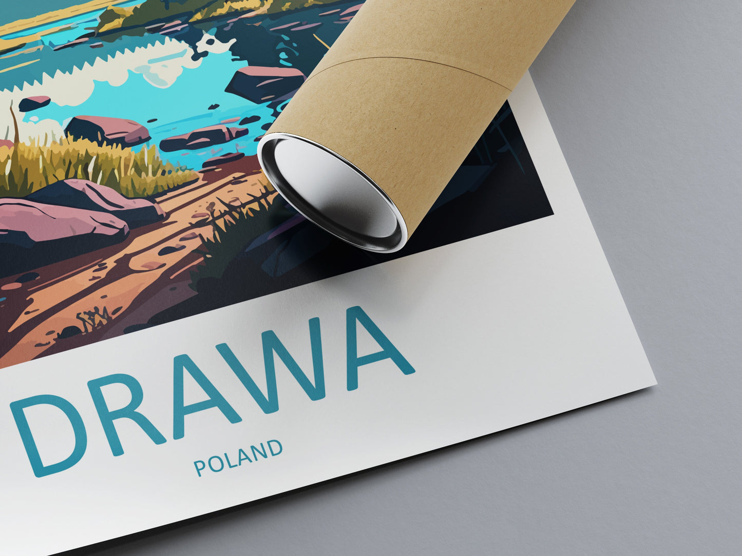 Drawa Travel Print Wall Art Drawa Wall Hanging Home Décor Drawa Gift Art Lovers Poland Art Lover Gift Drawa Travel Wall Art