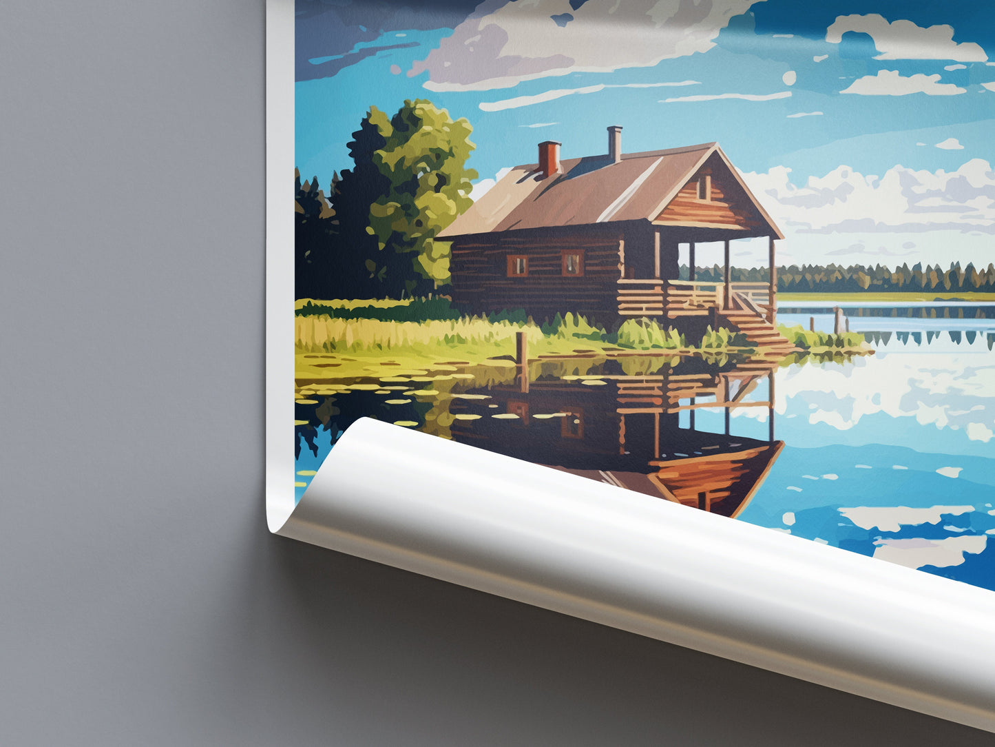 Narew Travel Print Wall Art Narew Wall Hanging Home Décor Narew Gift Art Lovers Poland Art Lover Gift Narew Travel Wall Art