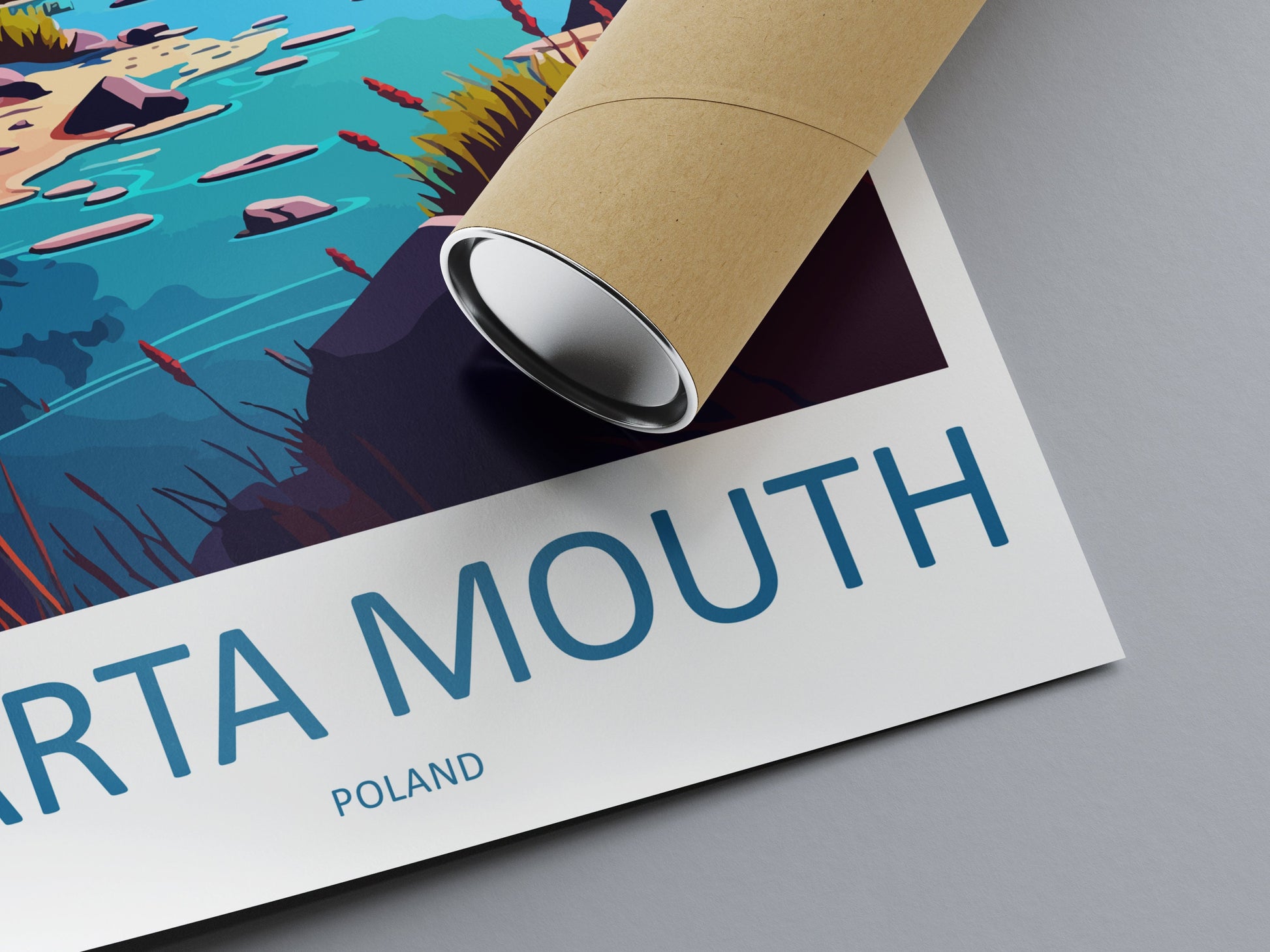 Warta Mouth Travel Print Wall Art Warta Mouth Wall Hanging Home Décor Warta Mouth Gift Art Lovers Poland Art Lover Gift Warta Mouth Travel
