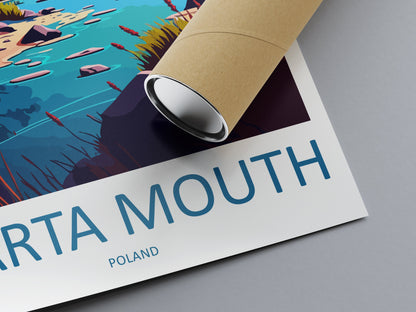 Warta Mouth Travel Print Wall Art Warta Mouth Wall Hanging Home Décor Warta Mouth Gift Art Lovers Poland Art Lover Gift Warta Mouth Travel