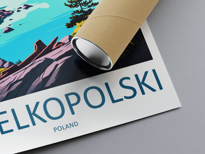 Wielkopolski Travel Print Wall Art Wielkopolski Wall Hanging Home Décor Wielkopolski Gift Art Lovers Poland Art Lover Gift Wielkopolski