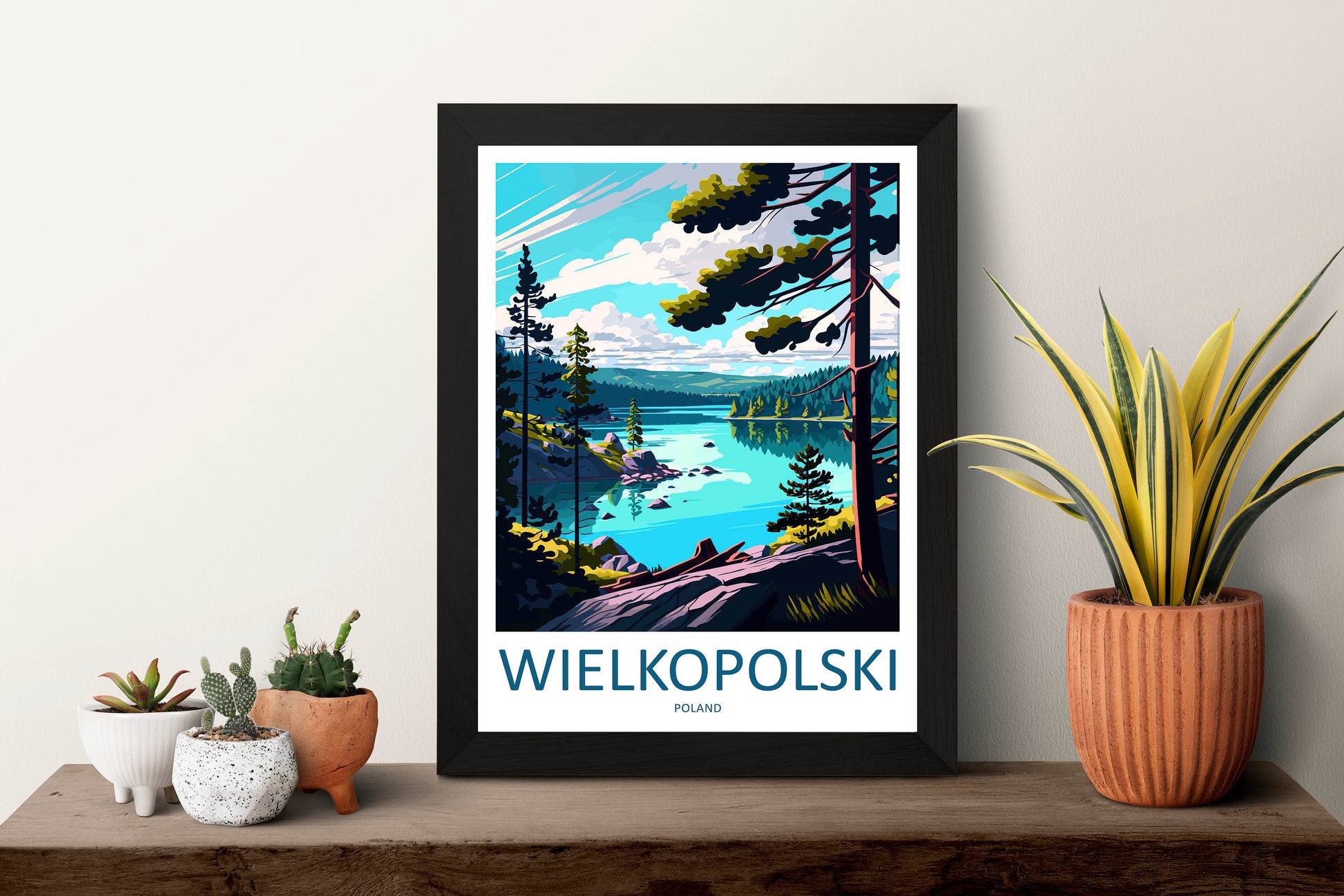 Wielkopolski Travel Print Wall Art Wielkopolski Wall Hanging Home Décor Wielkopolski Gift Art Lovers Poland Art Lover Gift Wielkopolski