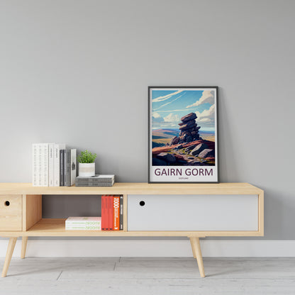 Cairn Gorm Travel Print Wall Art Cairn Gorm Wall Hanging Home Décor Cairn Gorm Gift Art Lovers Scotland Art Lover Gift Cairn Gorm Artwork