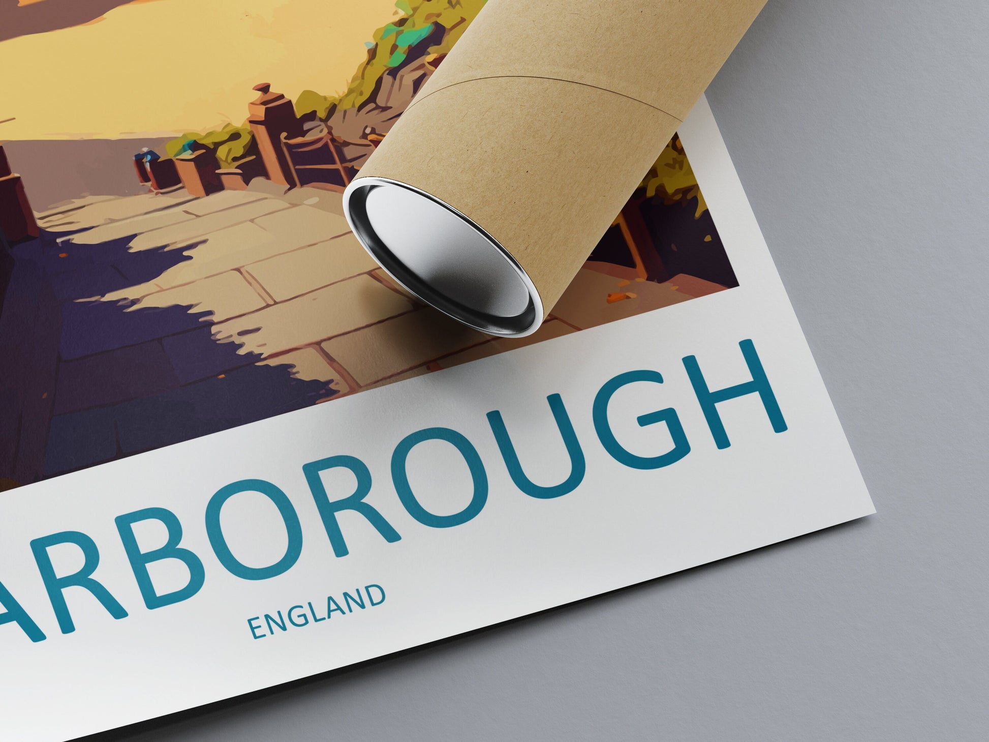 Scarborough Travel Print Wall Art Scarborough Wall Hanging Home Décor Scarborough Gift Art Lovers England Art Lover Gift Scarborough