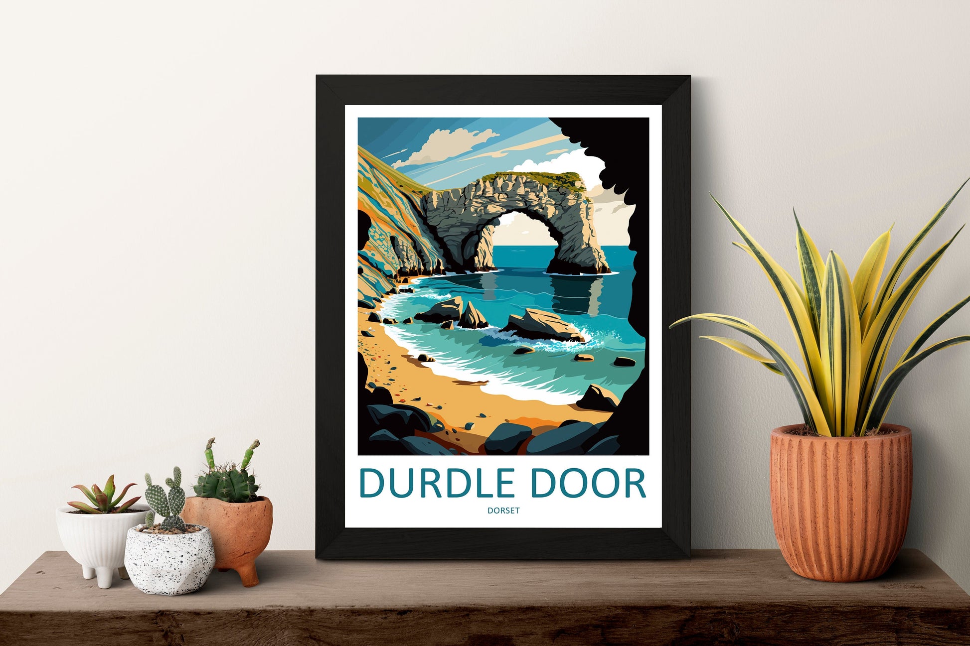 Durdle Door Travel Print Wall Art Durdle Door Wall Hanging Home Décor Durdle Door Gift Art Lovers England Art Lover Gift Durdle Door Artwork
