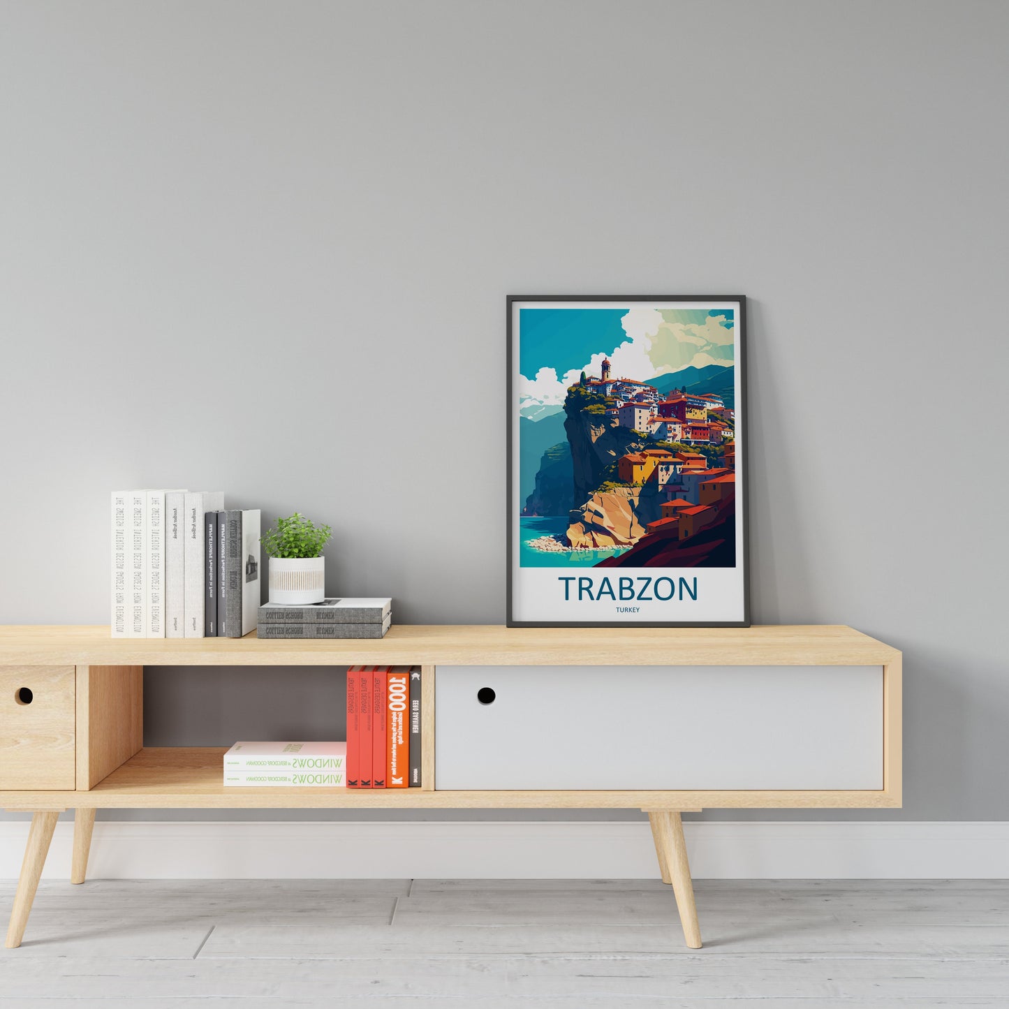 Trabzon Travel Print Wall Art Trabzon Wall Hanging Home Décor Trabzon Gift Art Lovers Turkey Art Lover Gift Trabzon Turkey Travel