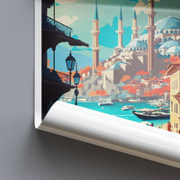 Adana Travel Print Wall Art Adana Wall Hanging Home Décor Adana Gift Art Lovers Turkey Art Lover Gift Adana City Turkey Travel Art Gift