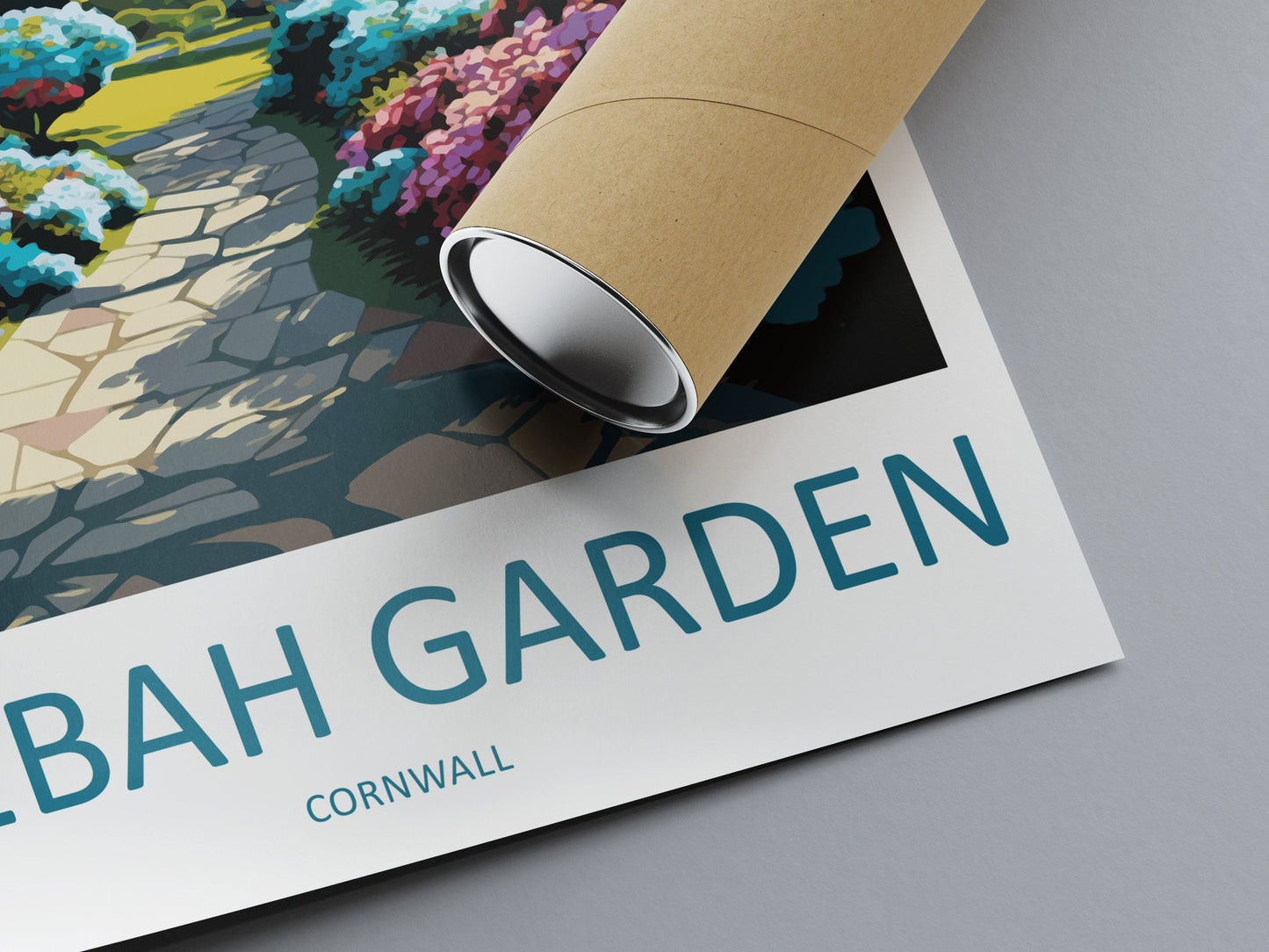 Trebah Garden Travel Print Wall Art Trebah Garden Wall Hanging Home Décor Trebah Garden Gift Art Lovers England Art Lover Gift Trebah Garden