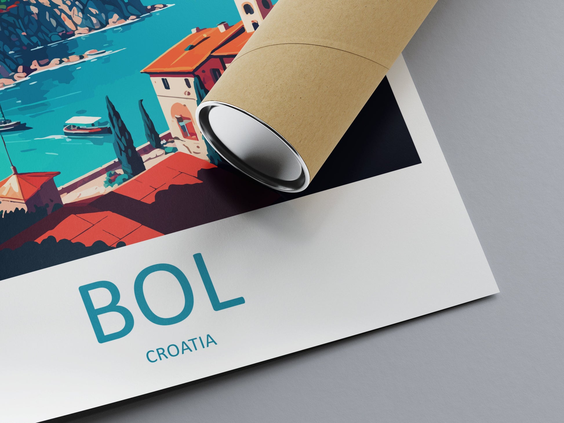 Bol Travel Print Wall Art Bol Wall Hanging Home Décor Bol Gift Art Lovers Croatia Art Lover Gift Bol City Croatia Travel Poster