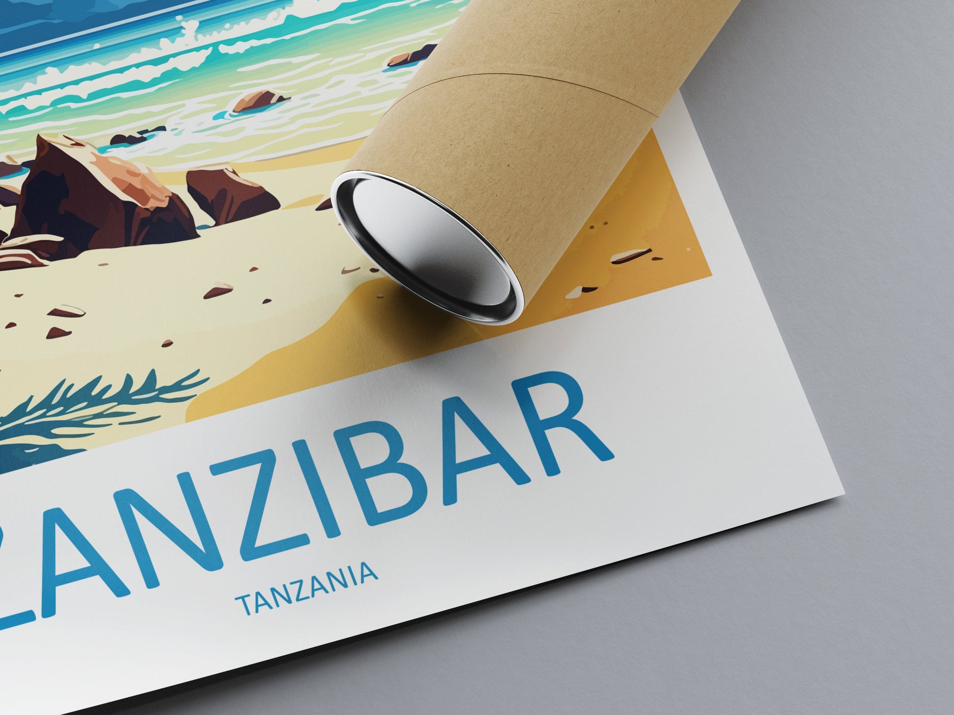 Zanzibar Travel Print Wall Art Zanzibar Wall Hanging Home Décor Zanzibar Gift Art Lovers Tanzania Art Print Zanzibar Wall Décor Art