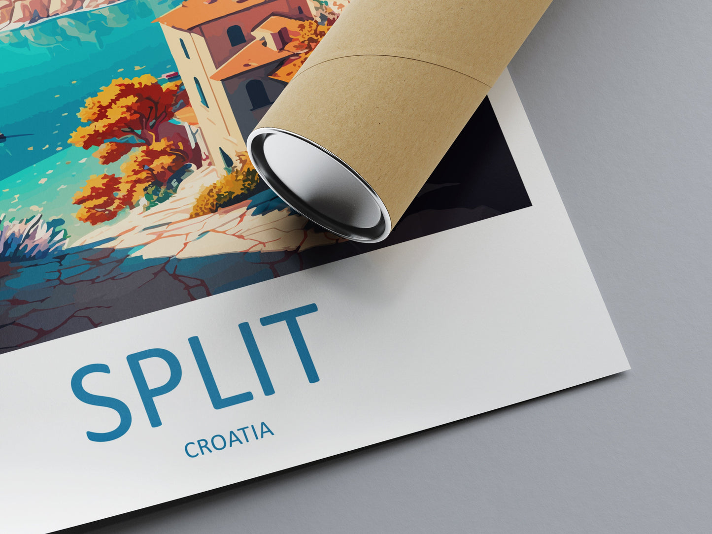 Split Travel Print Wall Art Split Wall Hanging Home Décor Split Gift Art Lovers Croatia Art Lover Gift Split Travel Poster Wall Art