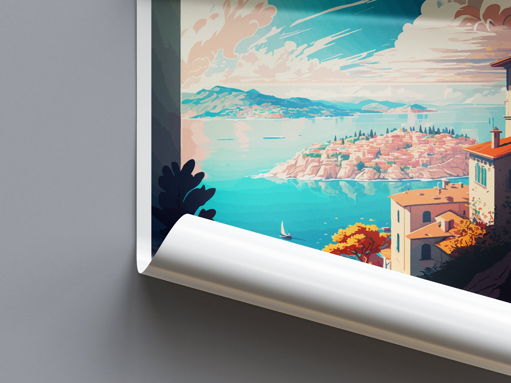 Split Travel Print Wall Art Split Wall Hanging Home Décor Split Gift Art Lovers Croatia Art Lover Gift Split Travel Poster Wall Art