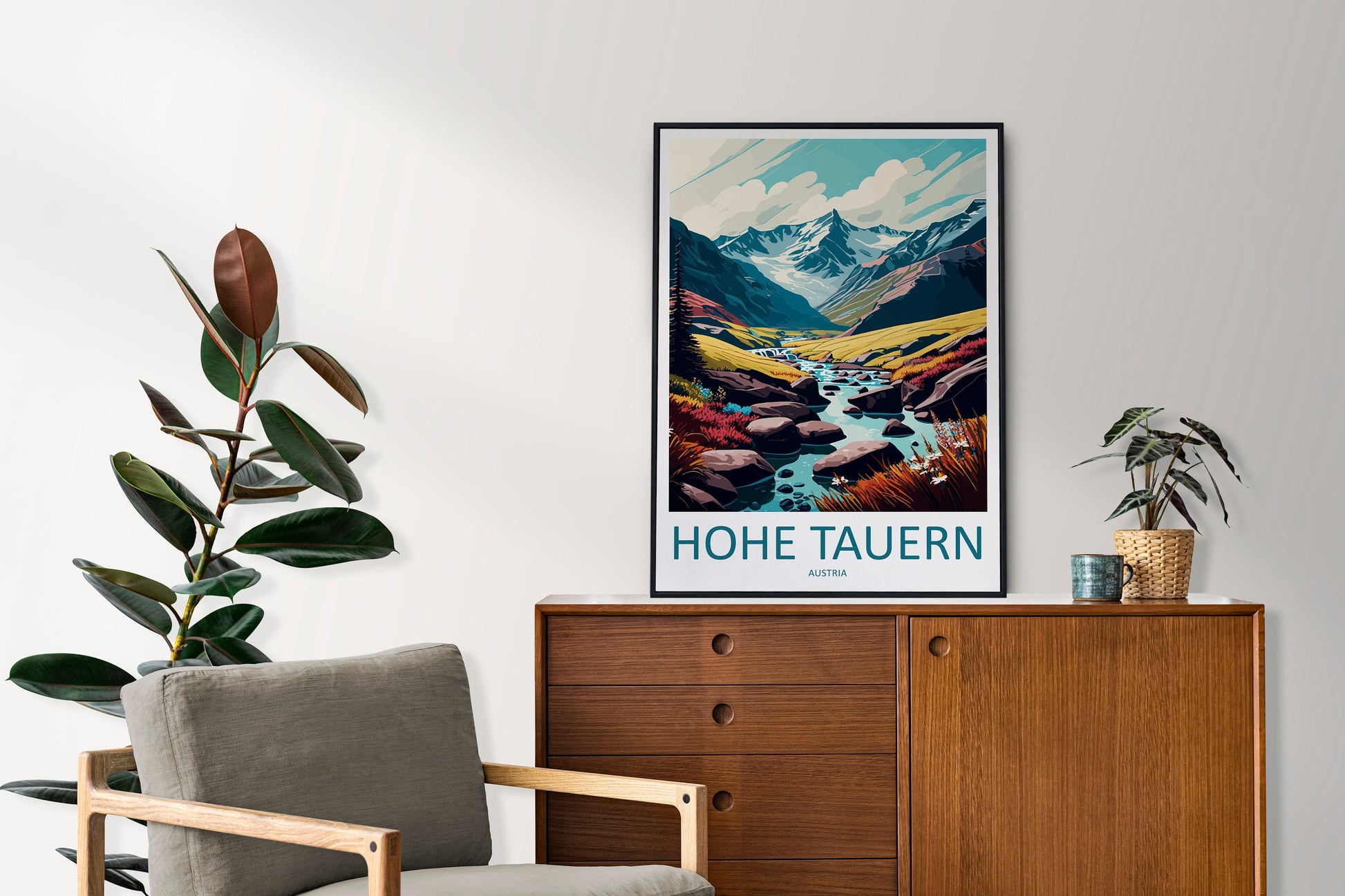 Hohe Tauern Travel Print Wall Art Hohe Tauern Wall Hanging Home Décor Hohe Tauern Gift Art Lovers Austria Art Lover Gift Hohe Tauern Park