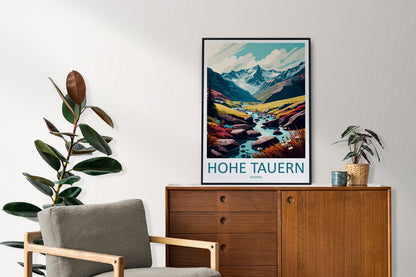 Hohe Tauern Travel Print Wall Art Hohe Tauern Wall Hanging Home Décor Hohe Tauern Gift Art Lovers Austria Art Lover Gift Hohe Tauern Park