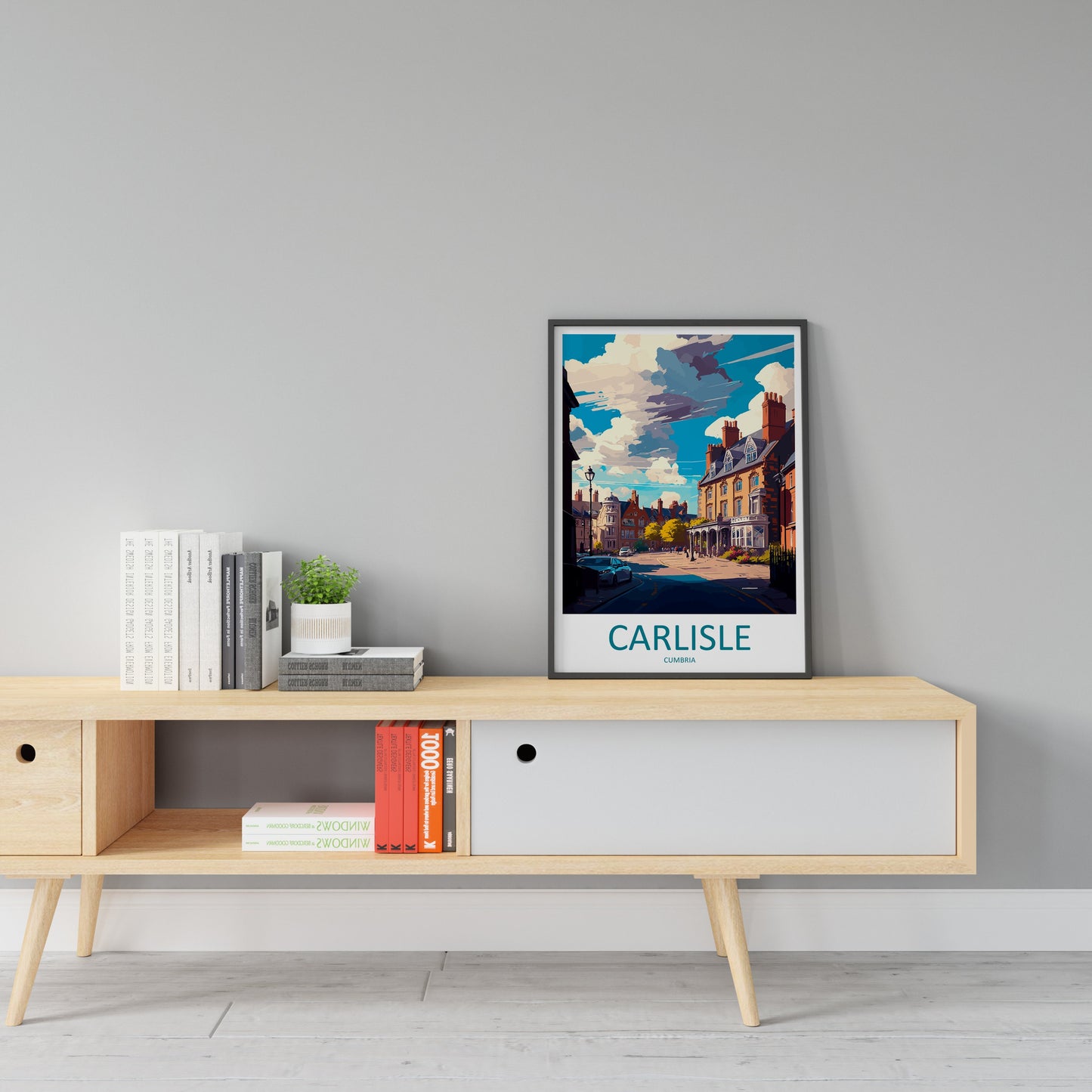 Carlisle Travel Print Wall Art Carlisle Wall Hanging Home Decoration Carlisle Gift Art Lovers Wall Art Print Art Carlisle Travel Art