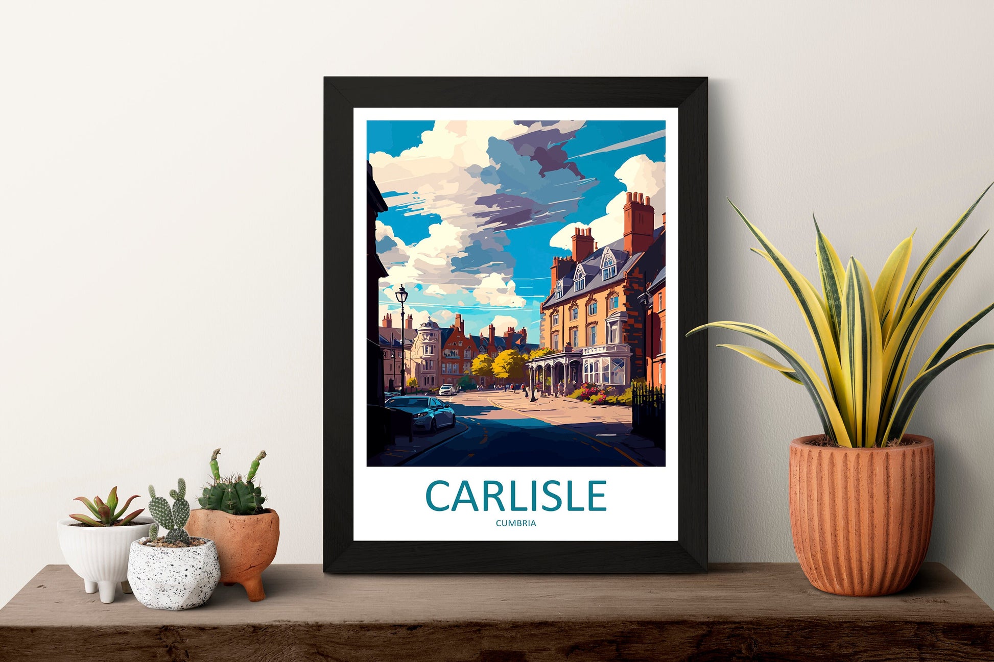 Carlisle Travel Print Wall Art Carlisle Wall Hanging Home Decoration Carlisle Gift Art Lovers Wall Art Print Art Carlisle Travel Art