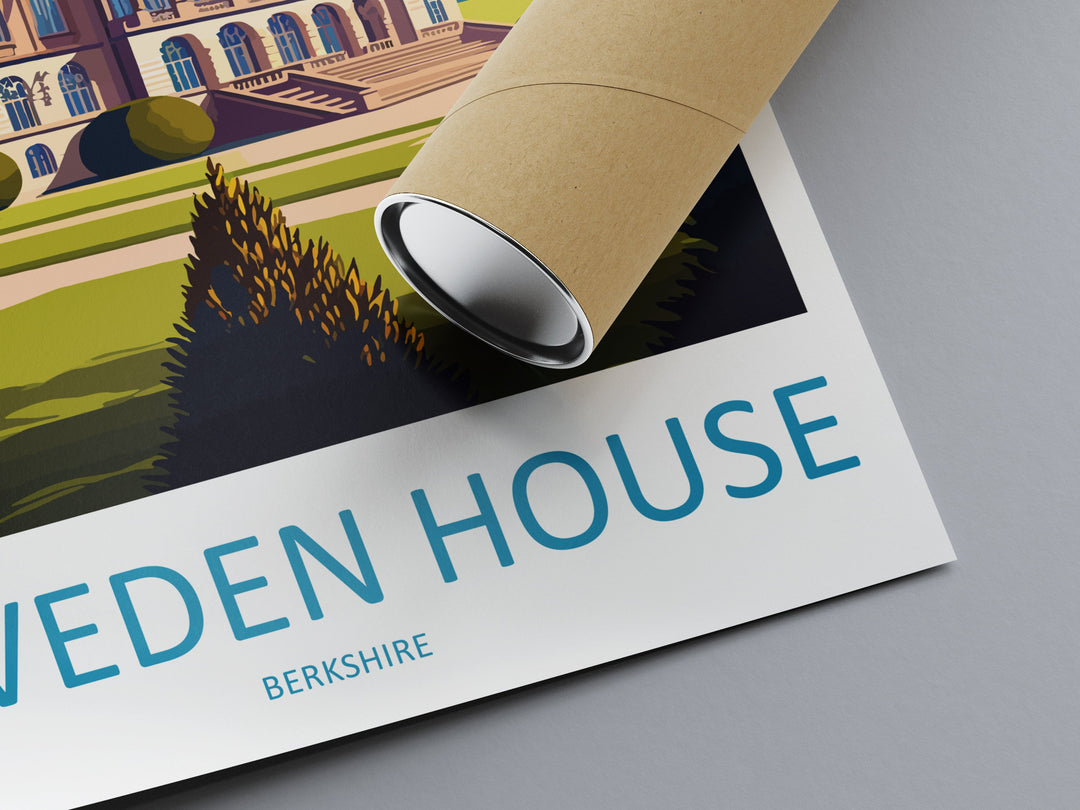 Cliveden House Travel Print Wall Art Cliveden House Wall Hanging Home Decor Cliveden House Gift Art Lovers Wall Art Print Art Cliveden House