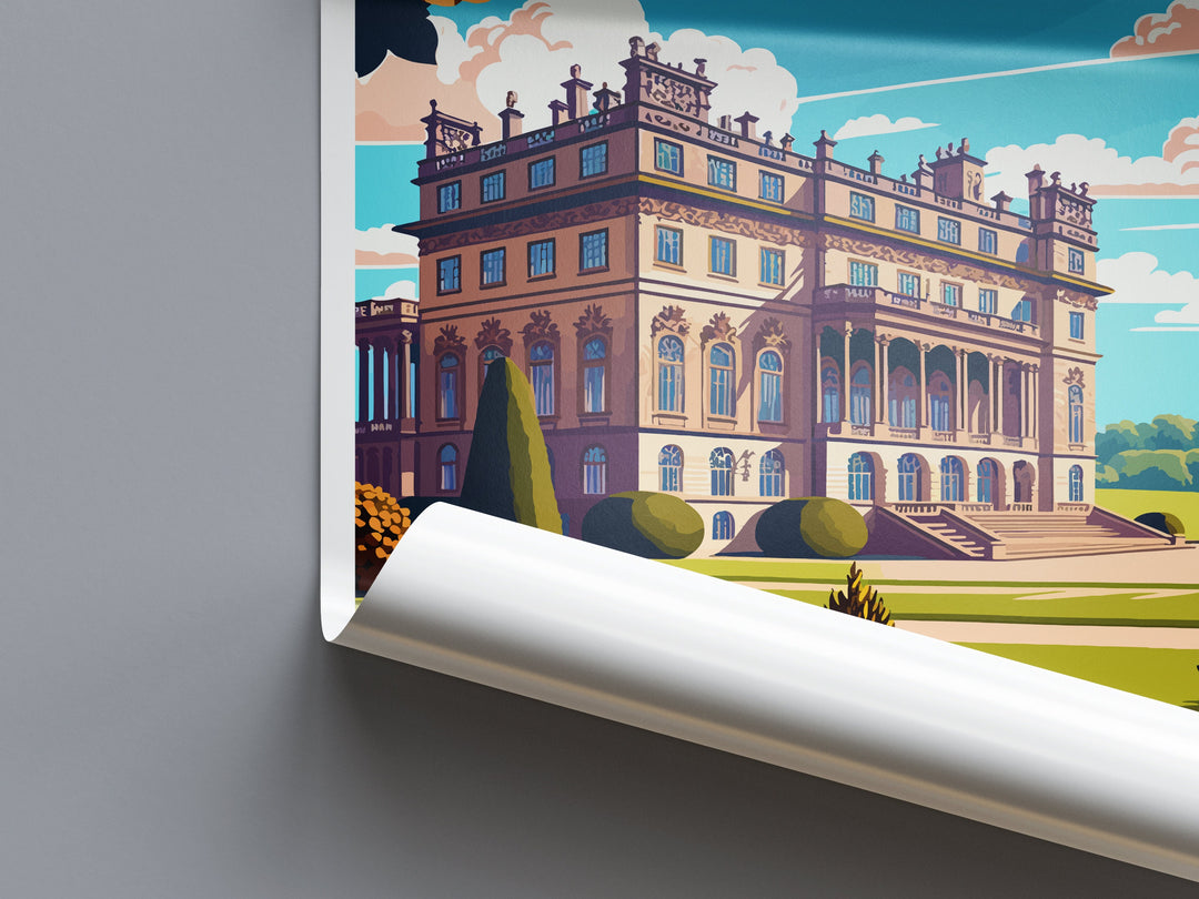 Cliveden House Travel Print Wall Art Cliveden House Wall Hanging Home Decor Cliveden House Gift Art Lovers Wall Art Print Art Cliveden House