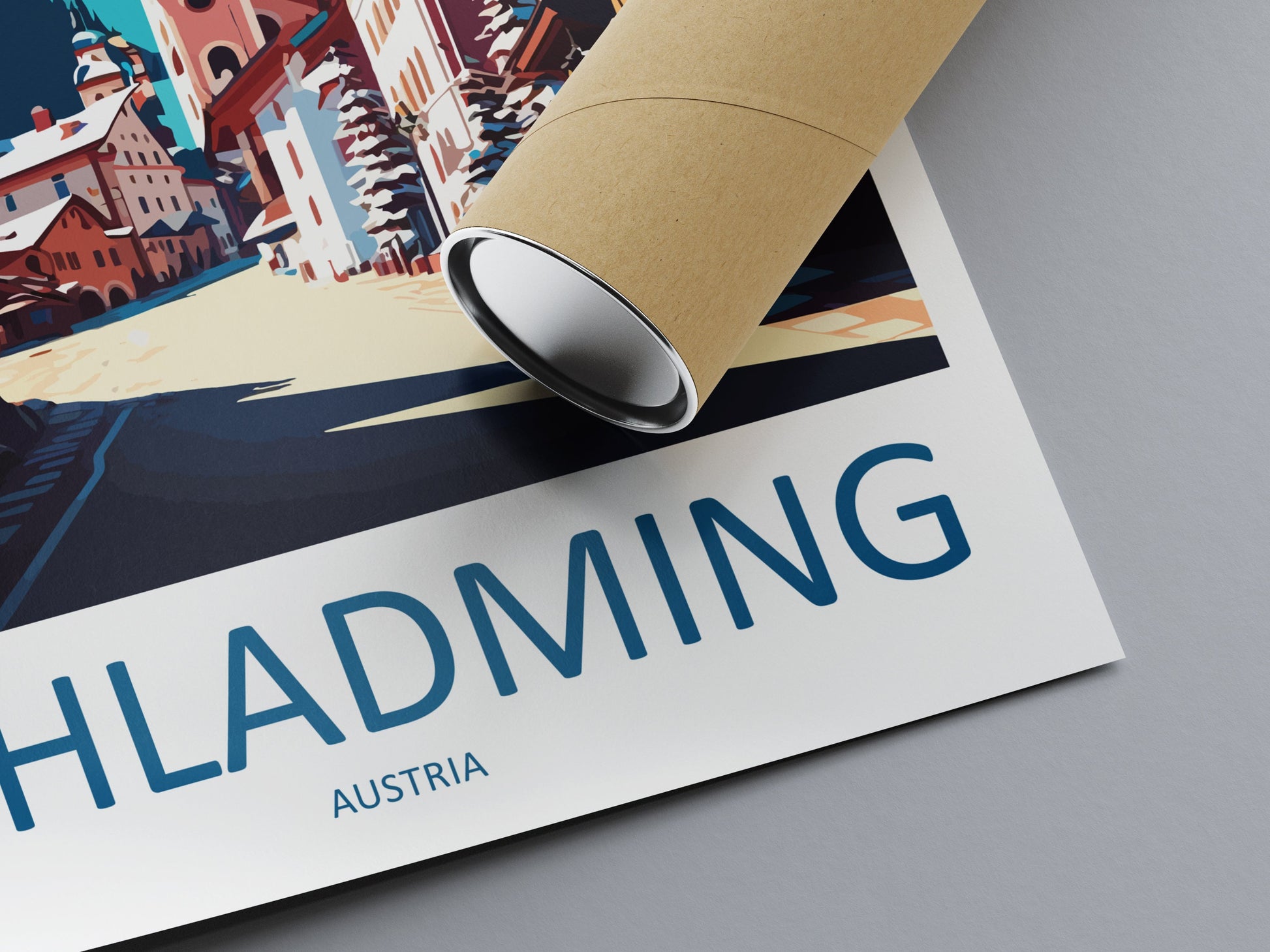 Schladming Travel Print Wall Art Schladming Wall Hanging Home Décor Schladming Gift Art Lovers Austria Art Lover Gift Schladming Artwork