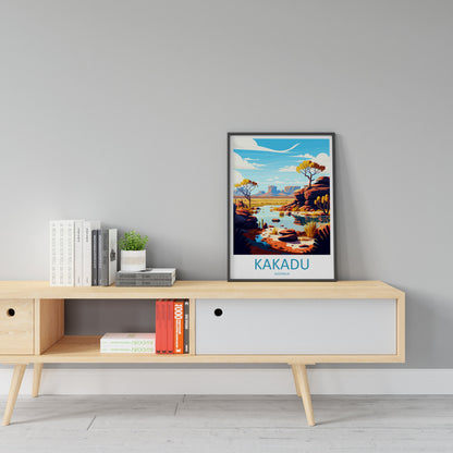 Kakadu Travel Print Wall Art Kakadu Wall Hanging Home Décor Kakadu Gift Art Lovers Wall Art Australia Travel Print Kakadu Wall Art