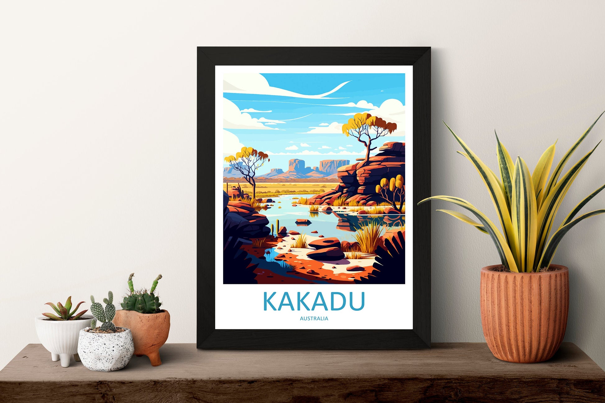 Kakadu Travel Print Wall Art Kakadu Wall Hanging Home Décor Kakadu Gift Art Lovers Wall Art Australia Travel Print Kakadu Wall Art
