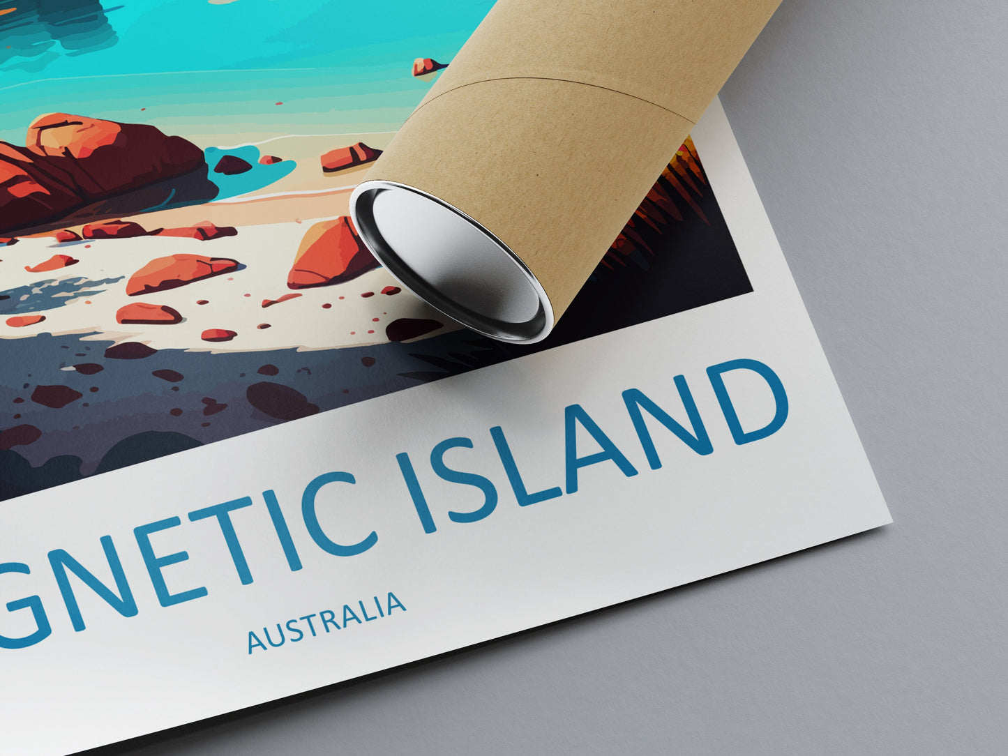 Magnetic Island Travel Print Wall Art Magnetic Island Wall Hanging Home Décor Magnetic Island Gift Art Lovers Wall Art Australia Travel Art