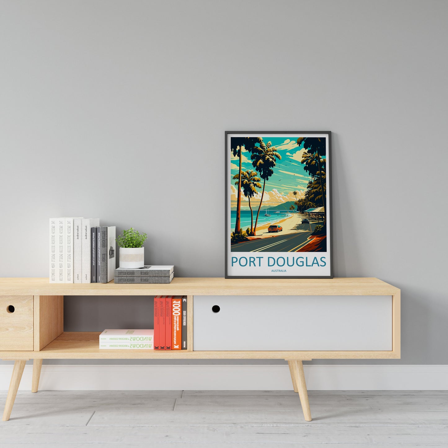 Port Douglas Travel Print Wall Art Port Douglas Wall Hanging Home Décor Port Douglas Gift Art Lovers Wall Art Australia Travel Print