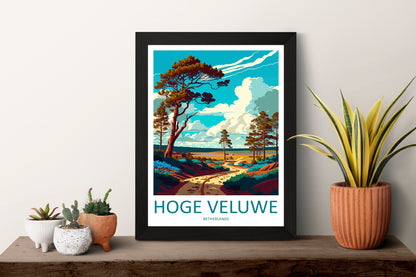 Hoge Veluwe Travel Print Wall Art Hoge Veluwe Wall Hanging Home Décor Hoge Veluwe Gift Art Lovers Netherlands Art Lover Gift Hoge Veluwe