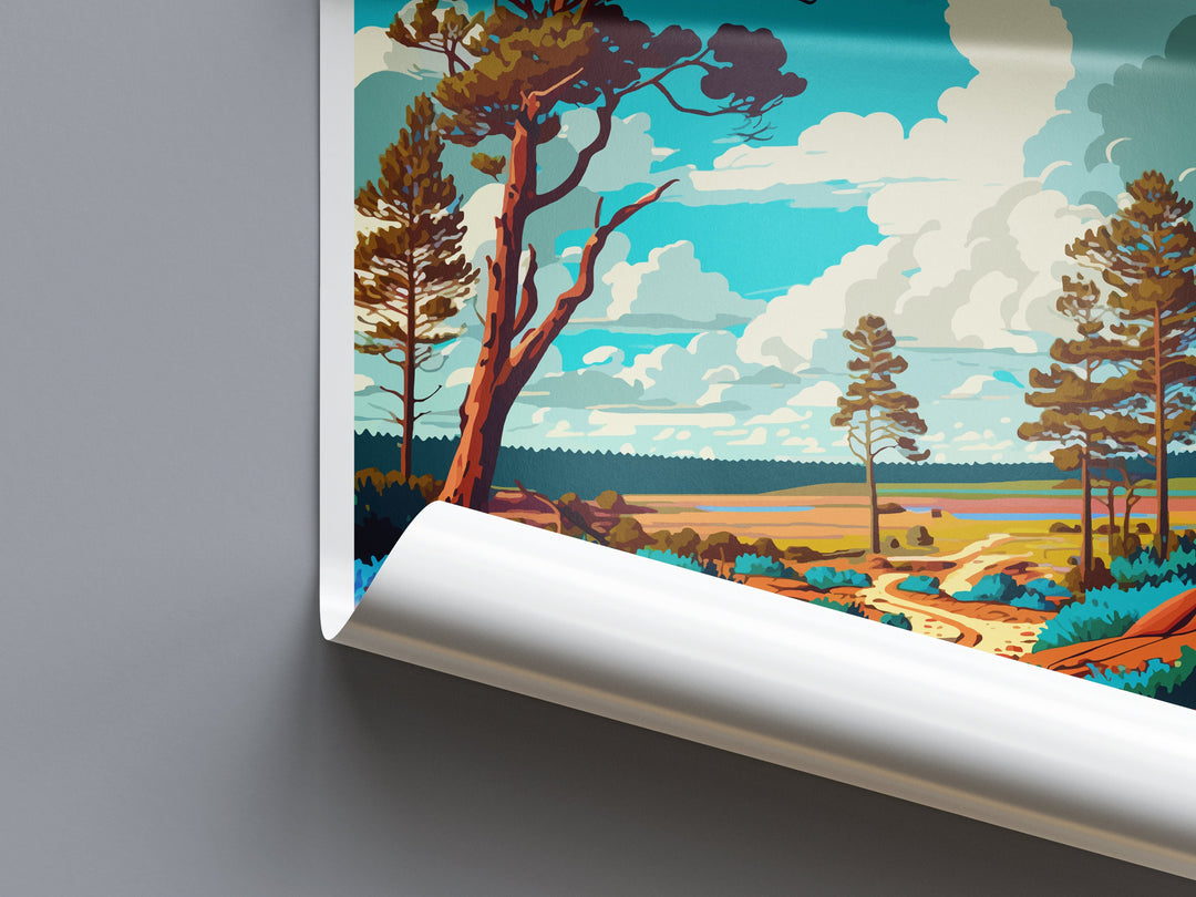 Hoge Veluwe Travel Print Wall Art Hoge Veluwe Wall Hanging Home Décor Hoge Veluwe Gift Art Lovers Netherlands Art Lover Gift Hoge Veluwe