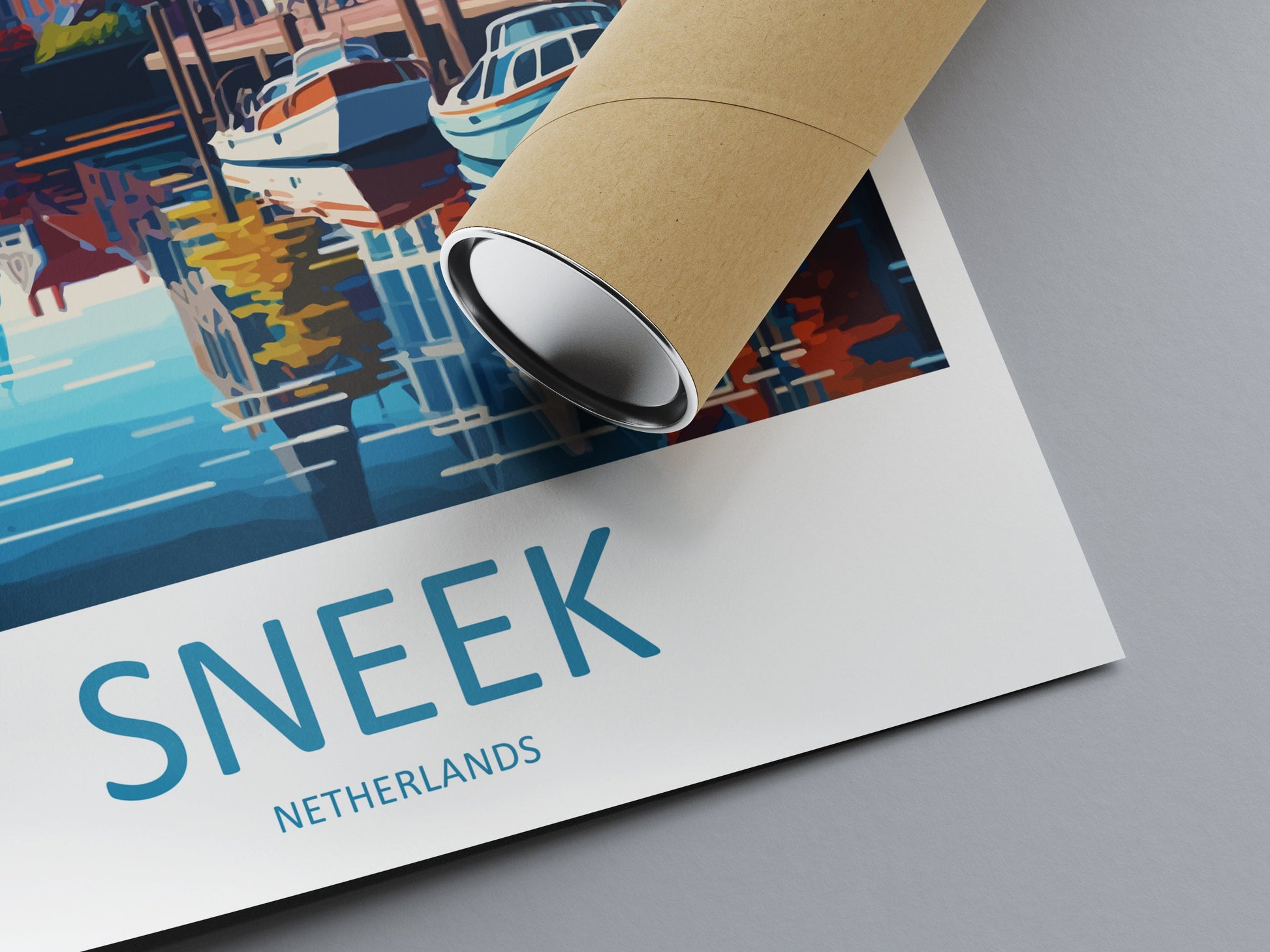 Sneek Travel Print Wall Art Sneek Wall Hanging Home Décor Sneek Gift Art Lovers Netherlands Art Lover Gift Sneek Travel Wall Art