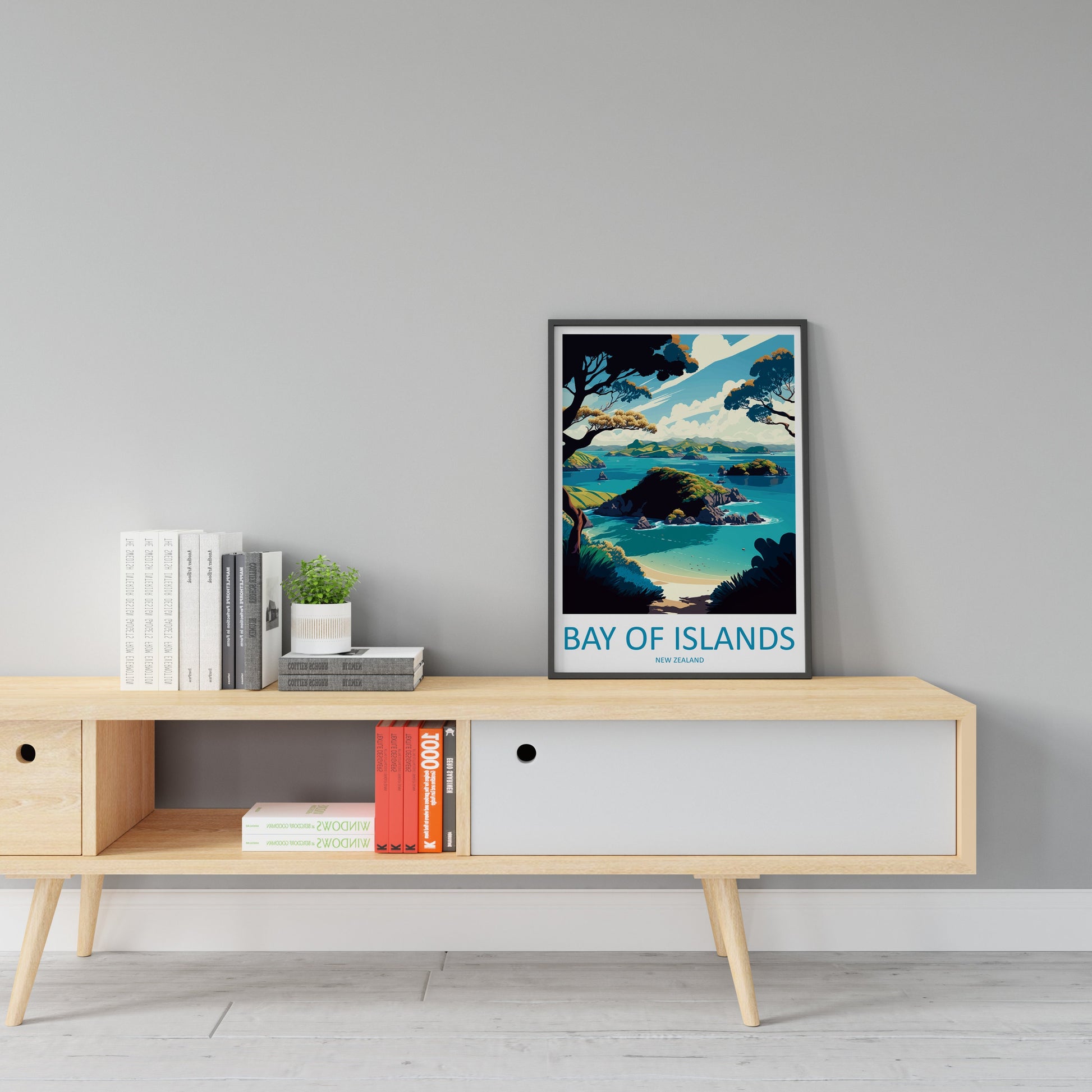 Bay Of Islands Travel Print Wall Art Bay Of Islands Wall Hanging Home Décor Bay Of Islands Gift Art Lovers New Zealand Art Lover Gift Print