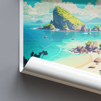Bali Travel Print Wall Art Bali Wall Hanging Home Décor Bali Gift Art Lovers Indonesia Art Lover Gift Bali Travel Art Poster