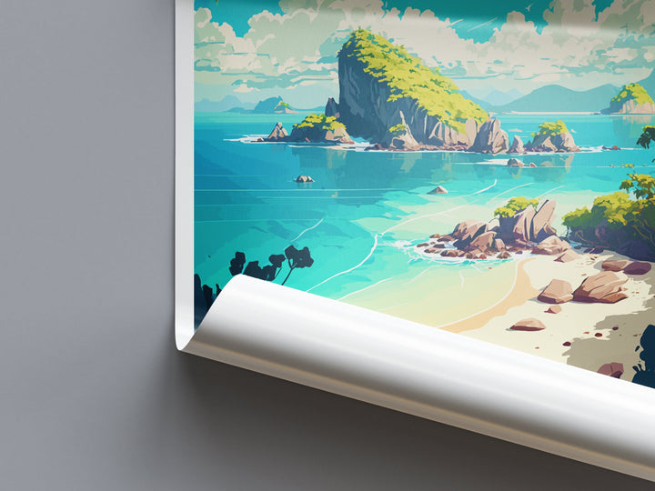 Bali Travel Print Wall Art Bali Wall Hanging Home Décor Bali Gift Art Lovers Indonesia Art Lover Gift Bali Travel Art Poster