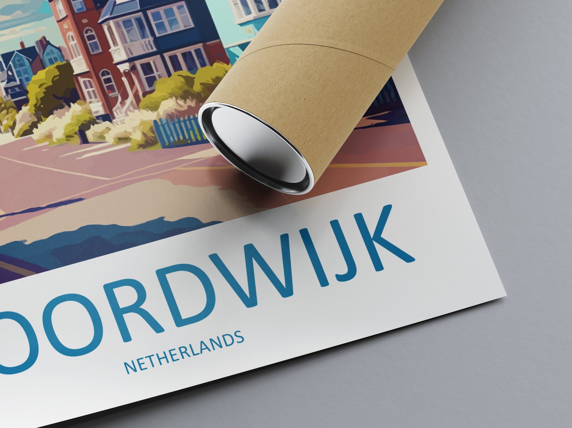 Noordwijk Travel Print Wall Art Noordwijk Wall Hanging Home Décor Noordwijk Gift Art Lovers Netherlands Art Lover Gift Noordwijk Art