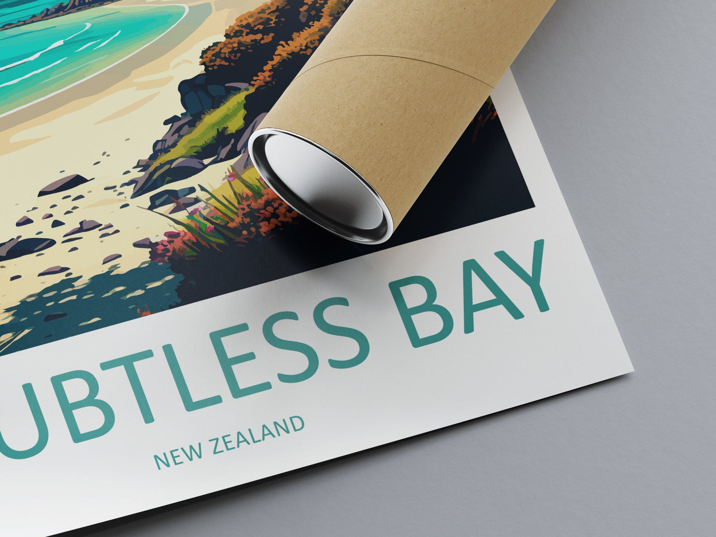 Doubtless Bay Travel Print Wall Art Doubtless Bay Wall Hanging Home Décor Doubtless Bay Gift Art Lovers New Zealand Art Lover Gift Print