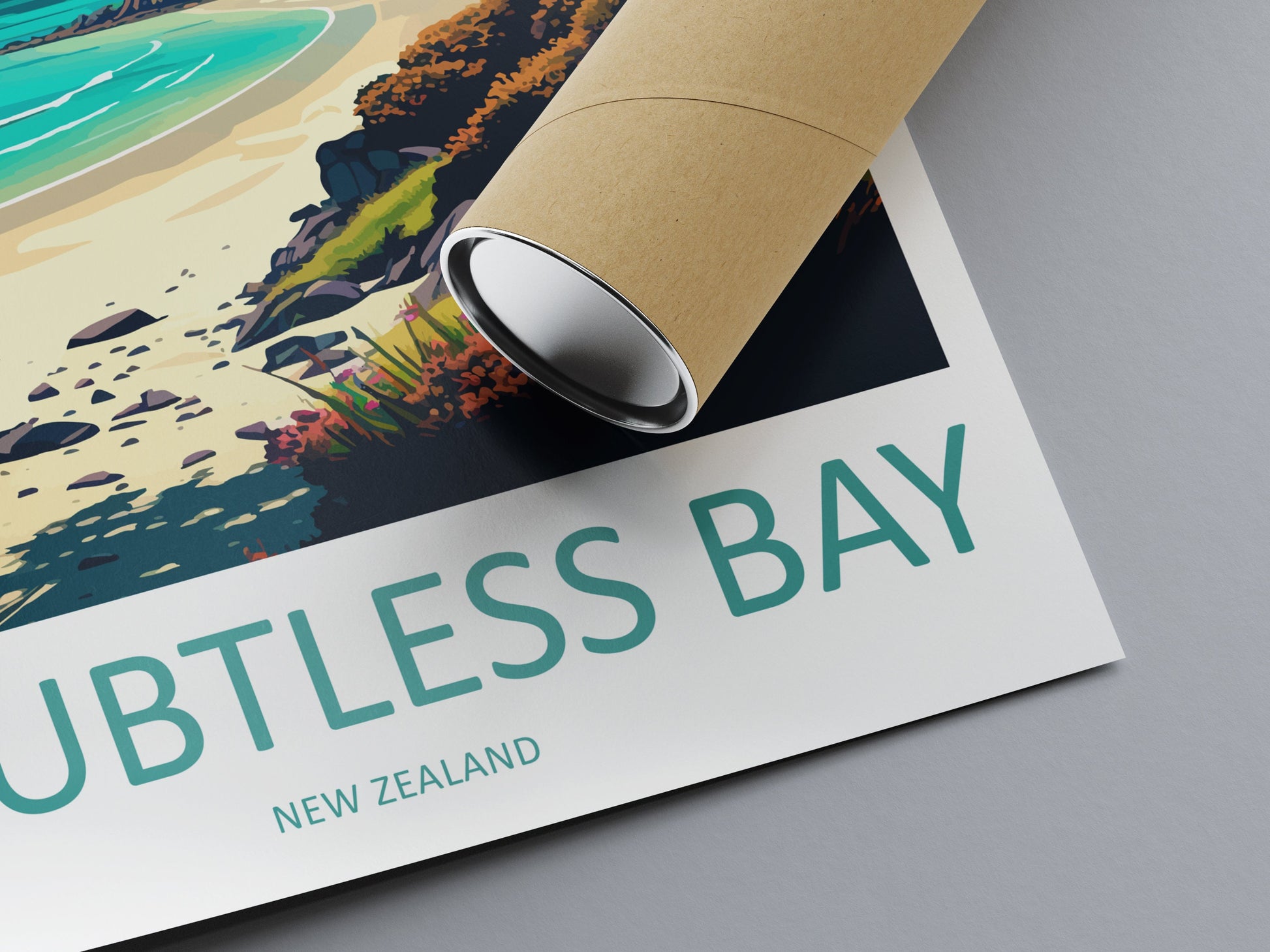 Doubtless Bay Travel Print Wall Art Doubtless Bay Wall Hanging Home Décor Doubtless Bay Gift Art Lovers New Zealand Art Lover Gift Print