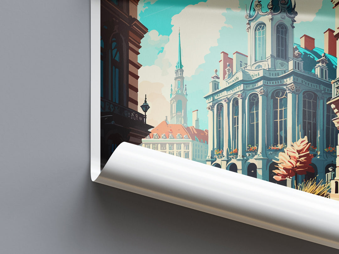 Brussels Travel Print Wall Art Brussels Wall Hanging Home Décor Brussels Gift Art Lovers Belgium Art Lover Gift Brussels Wall Décor